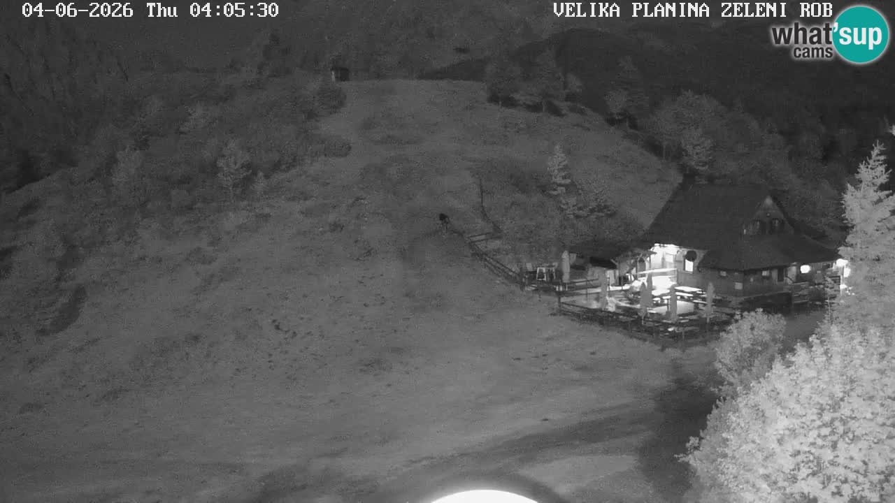 Zeleni Rob – Webcam live | Velika Planina