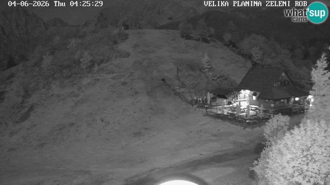 Zeleni Rob – Webcam live | Velika Planina