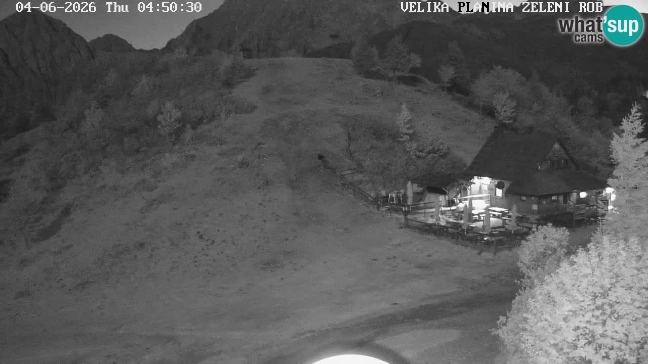 Zeleni Rob – Webcam live | Velika Planina