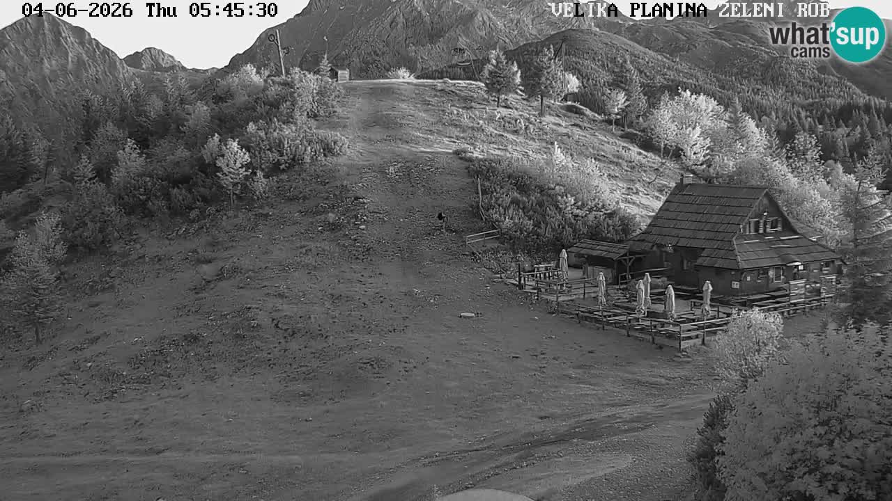 Zeleni Rob – Webcam live | Velika Planina