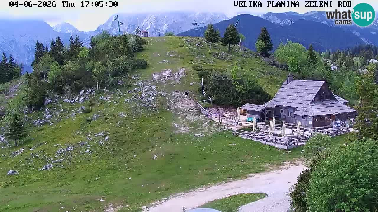 Zeleni Rob – Webcam live | Velika Planina