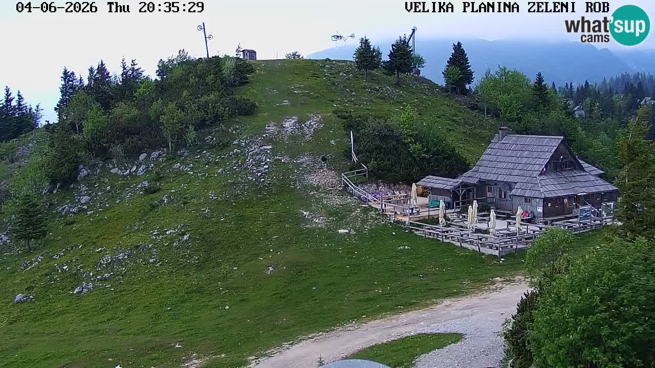 Zeleni Rob – Webcam live | Velika Planina