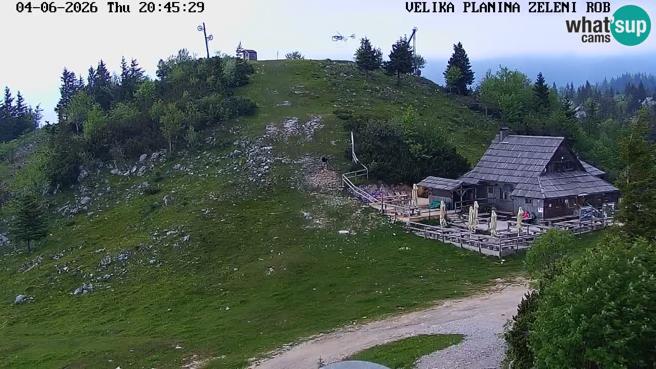 Zeleni Rob – Webcam live | Velika Planina