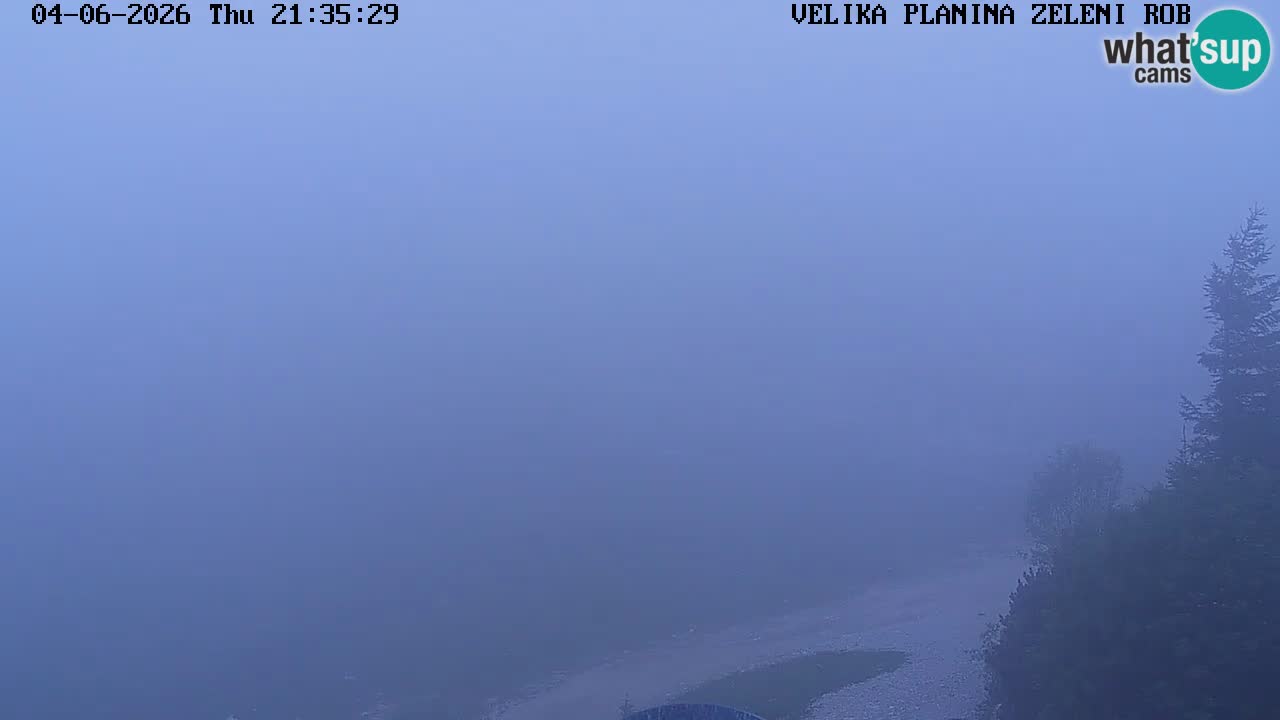 Zeleni Rob – Webcam live | Velika Planina