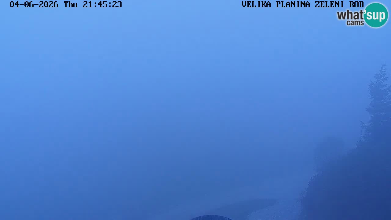 Zeleni Rob – Webcam live | Velika Planina