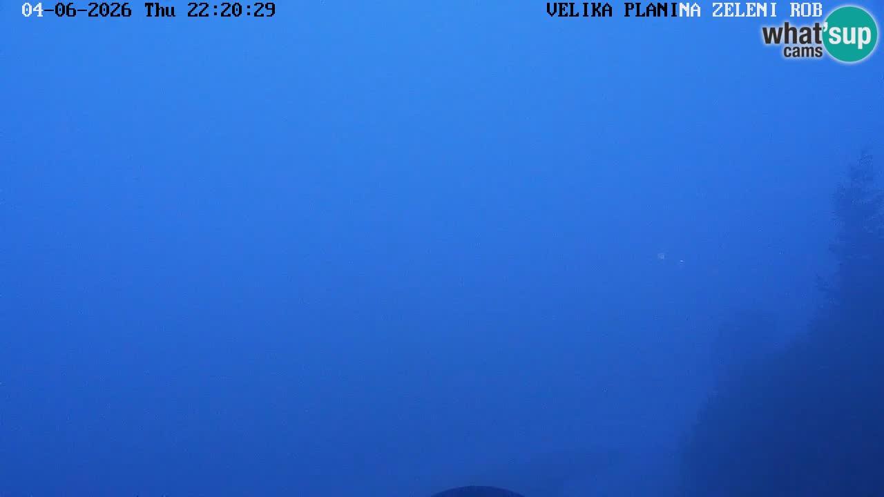 Zeleni Rob – Webcam live | Velika Planina