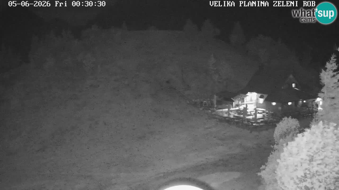 Zeleni Rob – Webcam live | Velika Planina