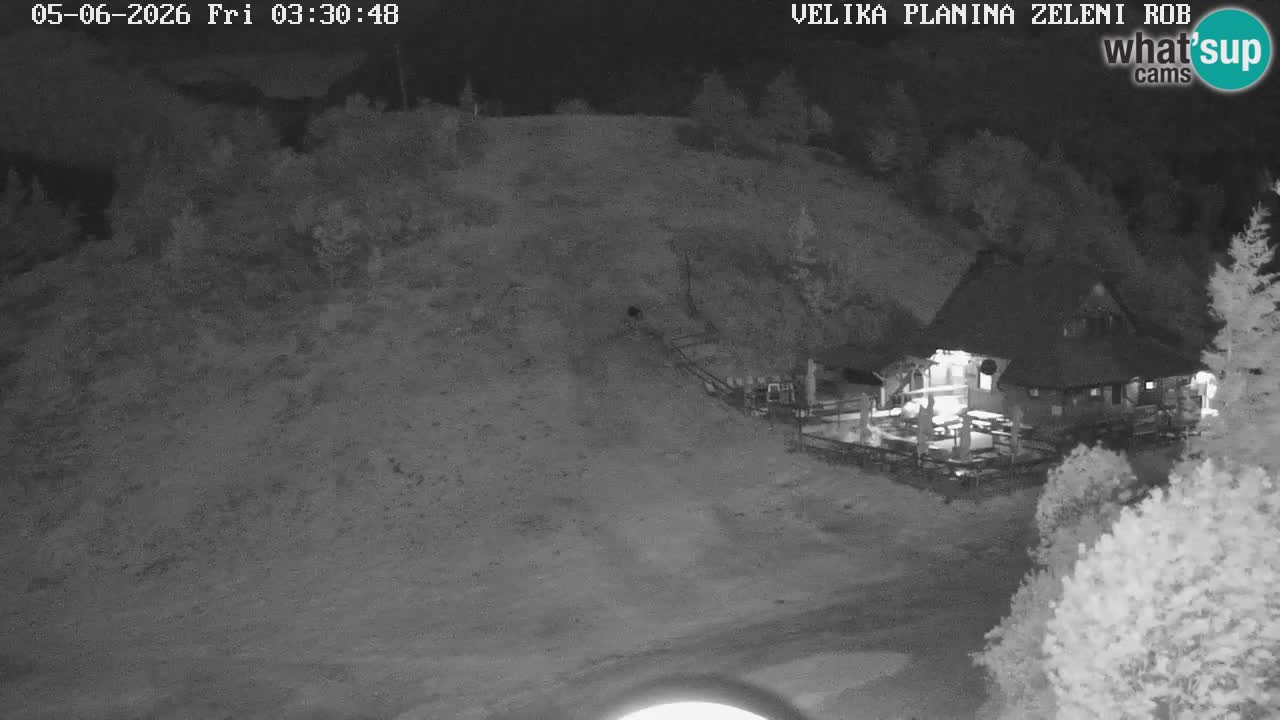 Zeleni Rob – Webcam live | Velika Planina