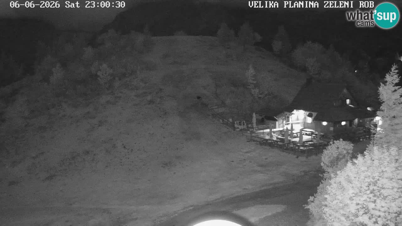 Zeleni Rob | Web kamera Velika Planina