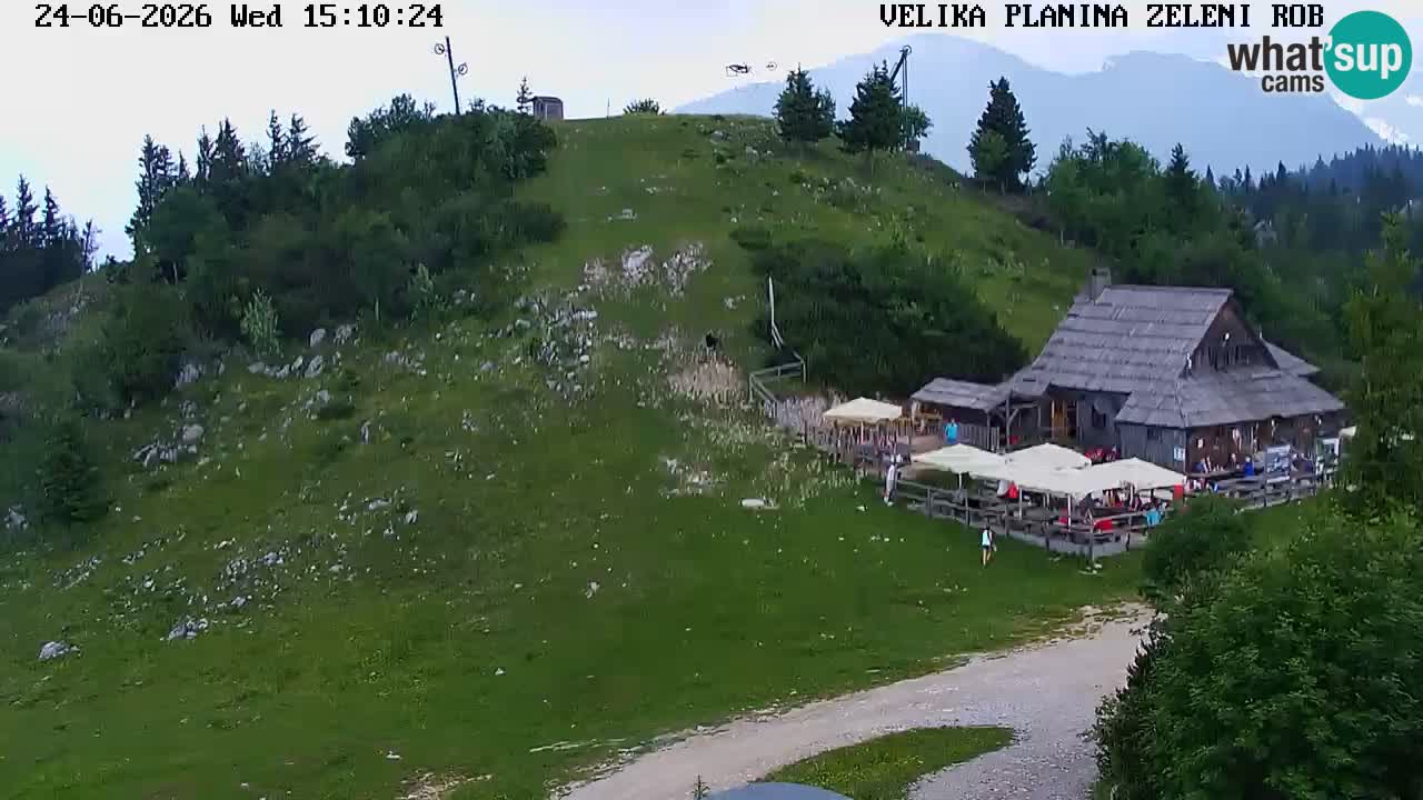 Zeleni Rob – Webcam live | Velika Planina