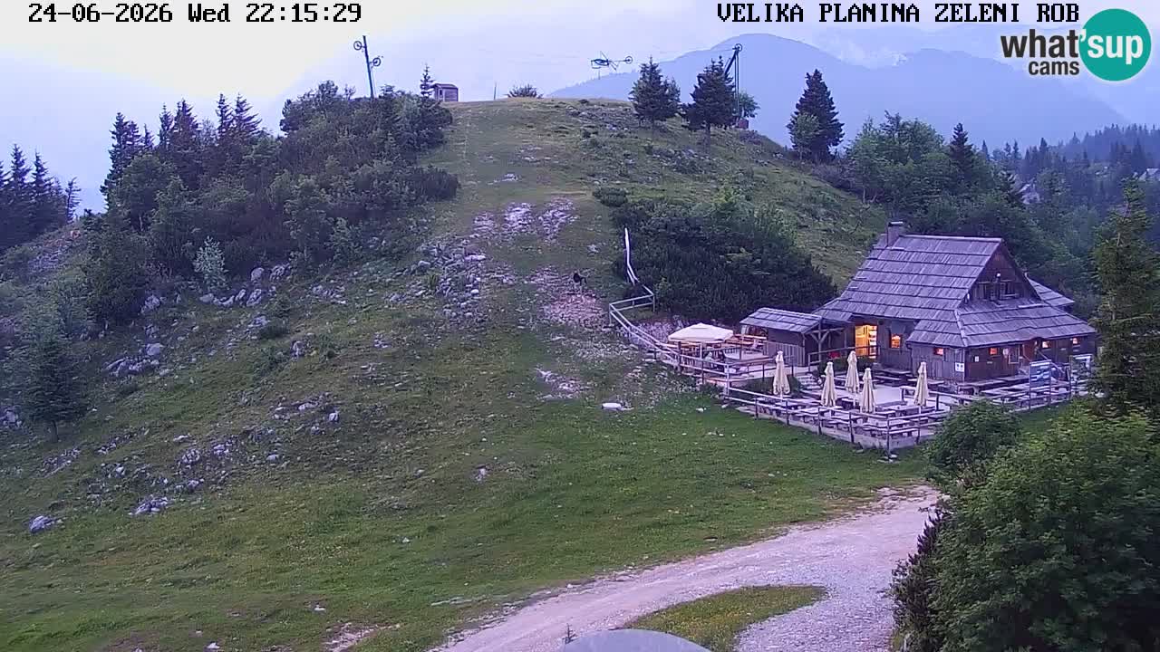 Zeleni Rob – Webcam live | Velika Planina
