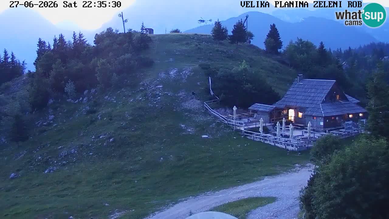 Zeleni Rob – Webcam live | Velika Planina