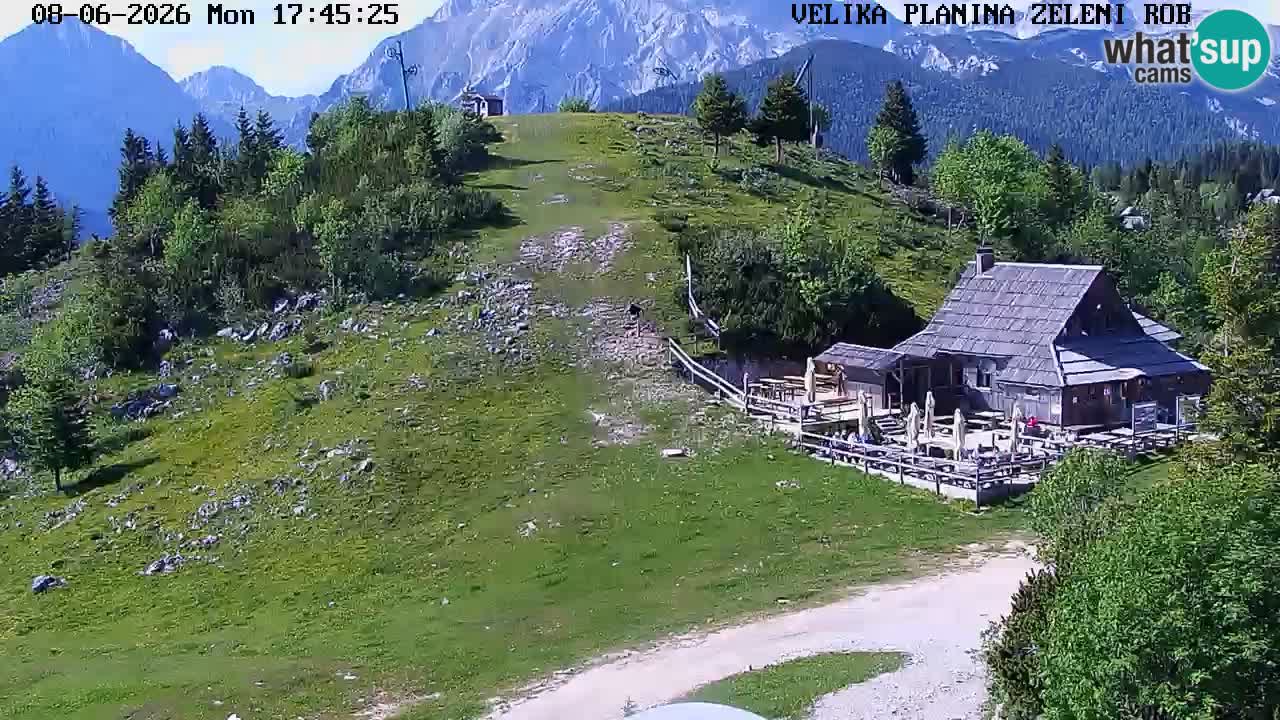 Zeleni Rob | Webcam live Velika Planina