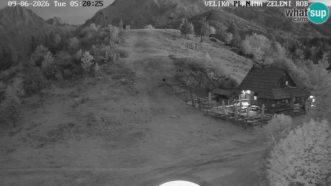 Zeleni Rob – Webcam live | Velika Planina