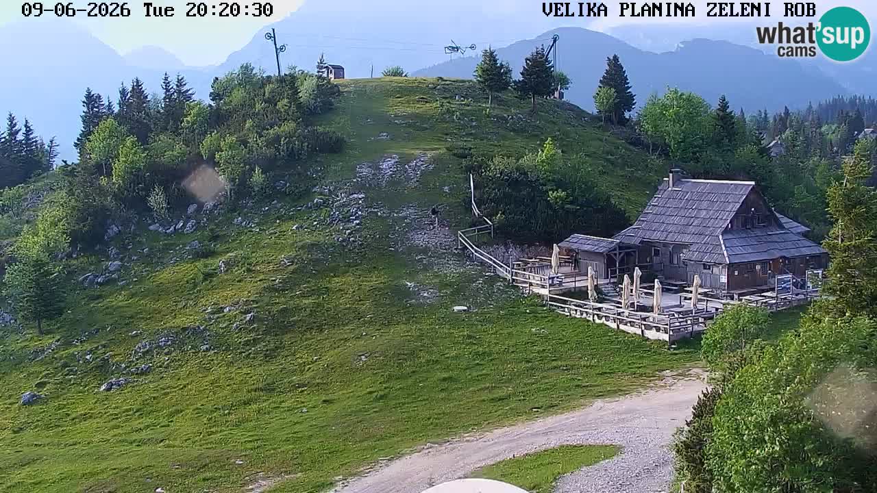 Zeleni Rob – Webcam live | Velika Planina