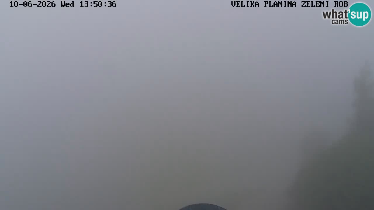 Zeleni Rob – Webcam live | Velika Planina