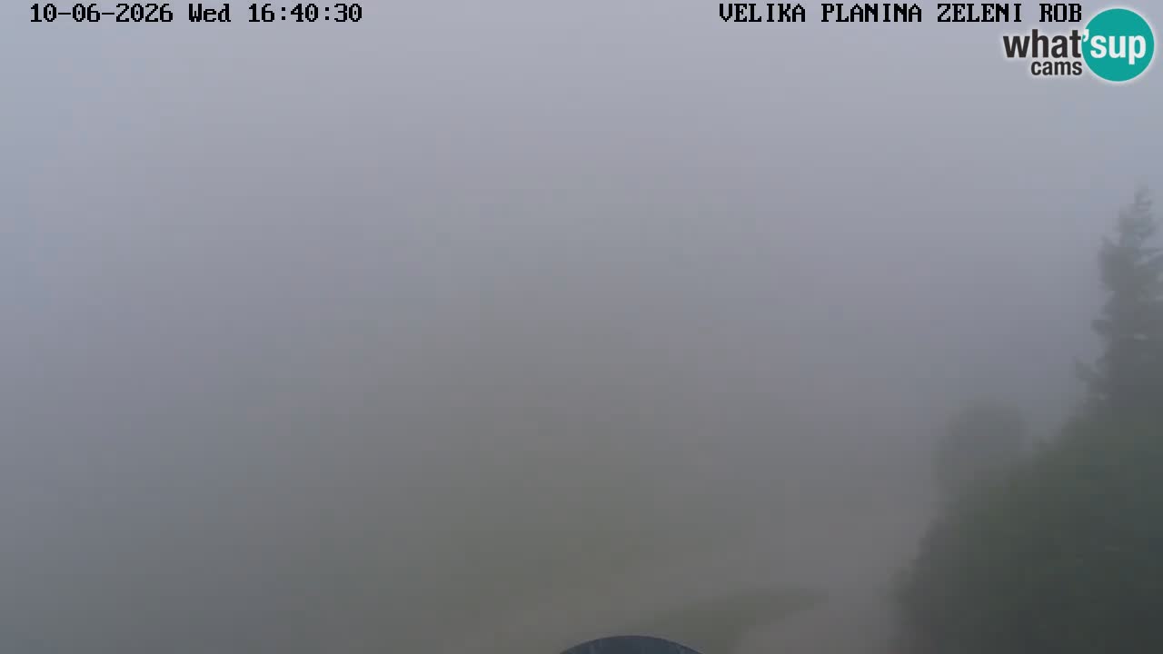 Zeleni Rob – Webcam live | Velika Planina