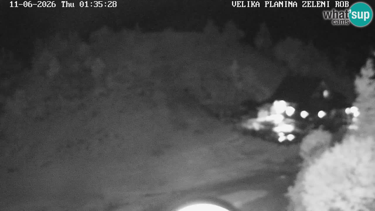 Zeleni Rob – Webcam live | Velika Planina