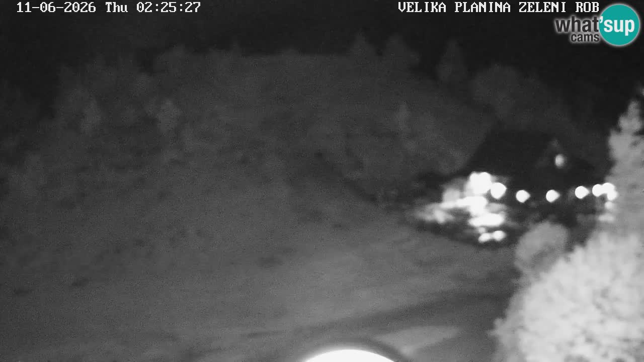 Zeleni Rob – Webcam live | Velika Planina