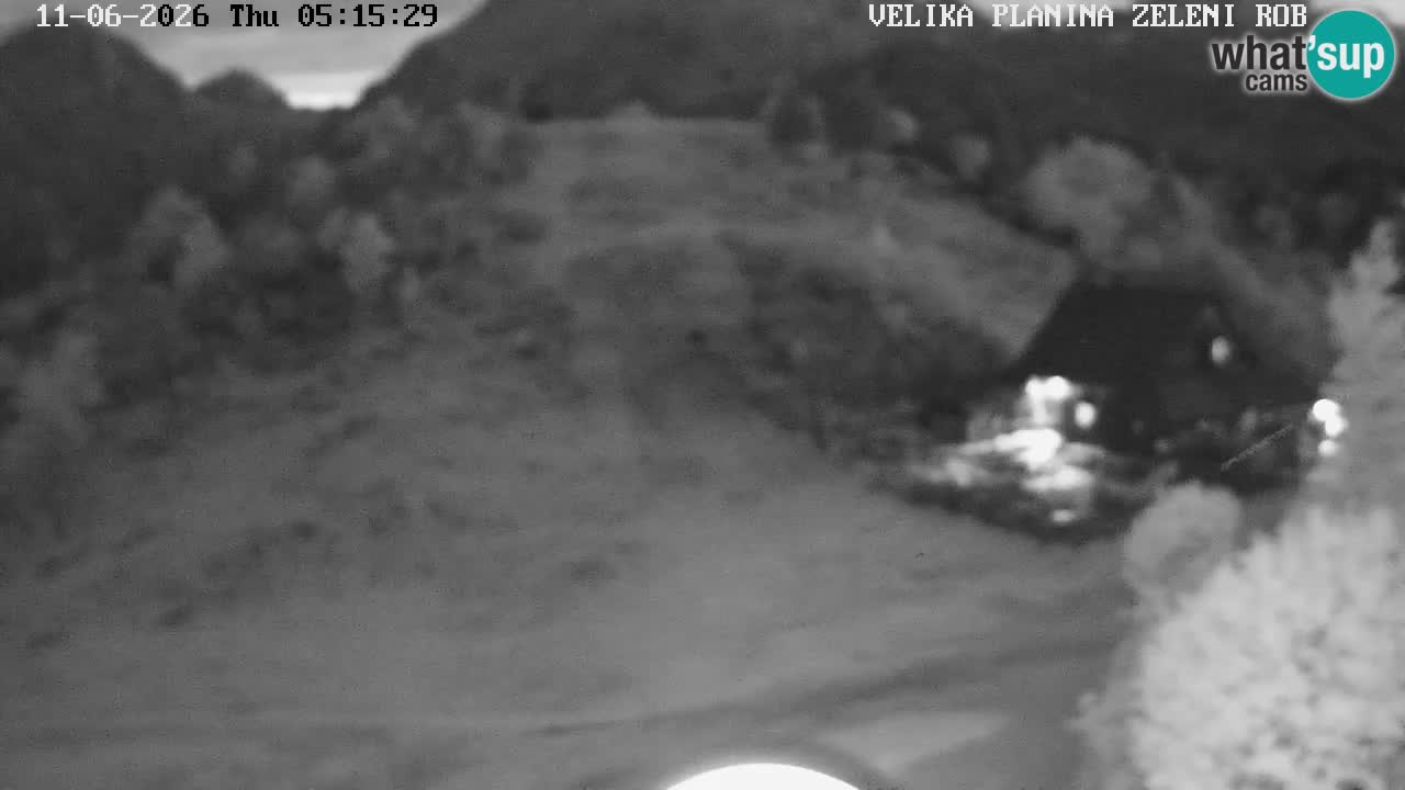 Zeleni Rob – Webcam live | Velika Planina