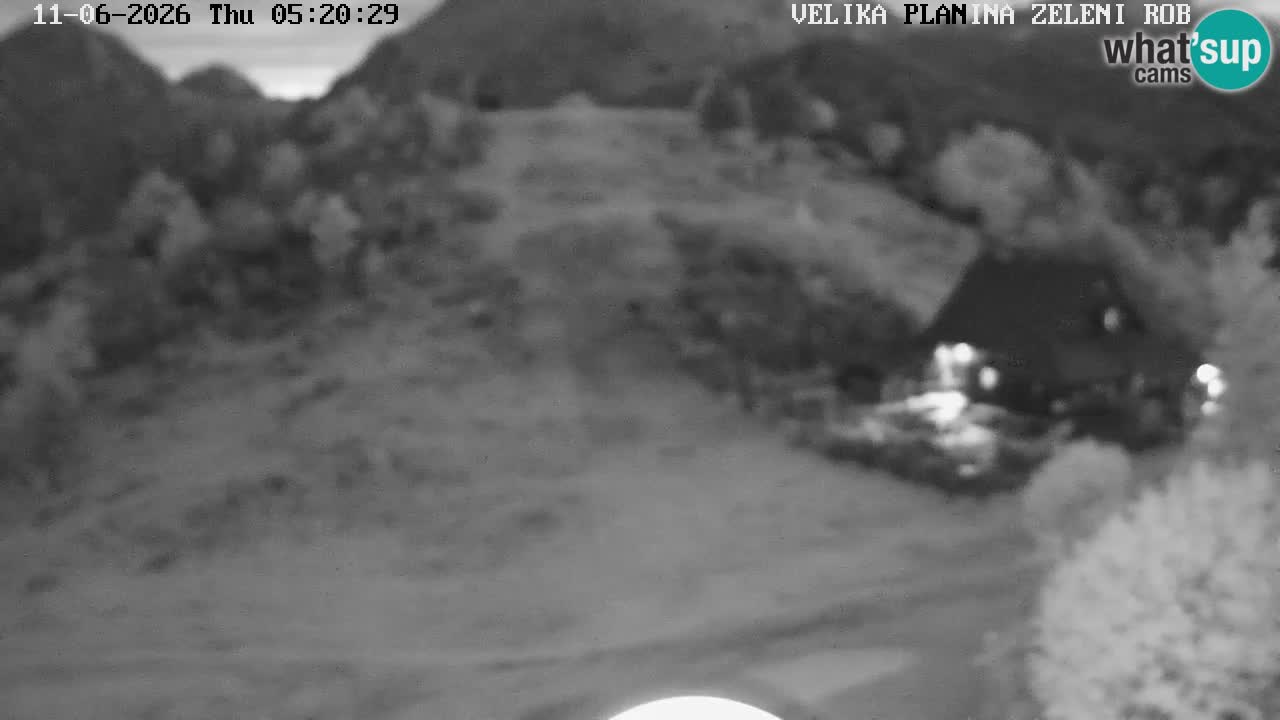 Zeleni Rob – Webcam live | Velika Planina