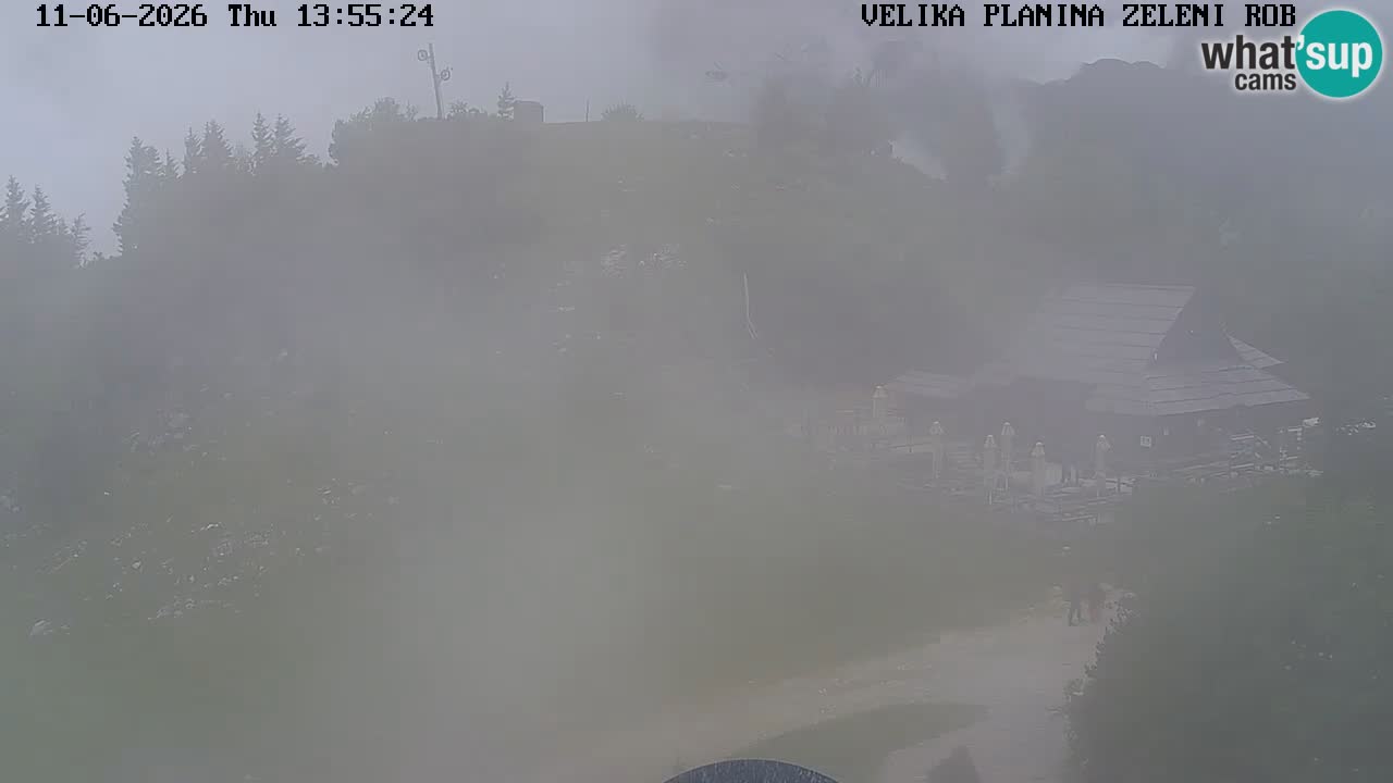 Zeleni Rob | Webcam live Velika Planina