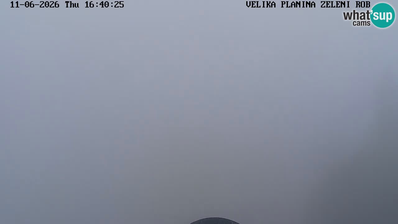 Zeleni Rob – Webcam live | Velika Planina