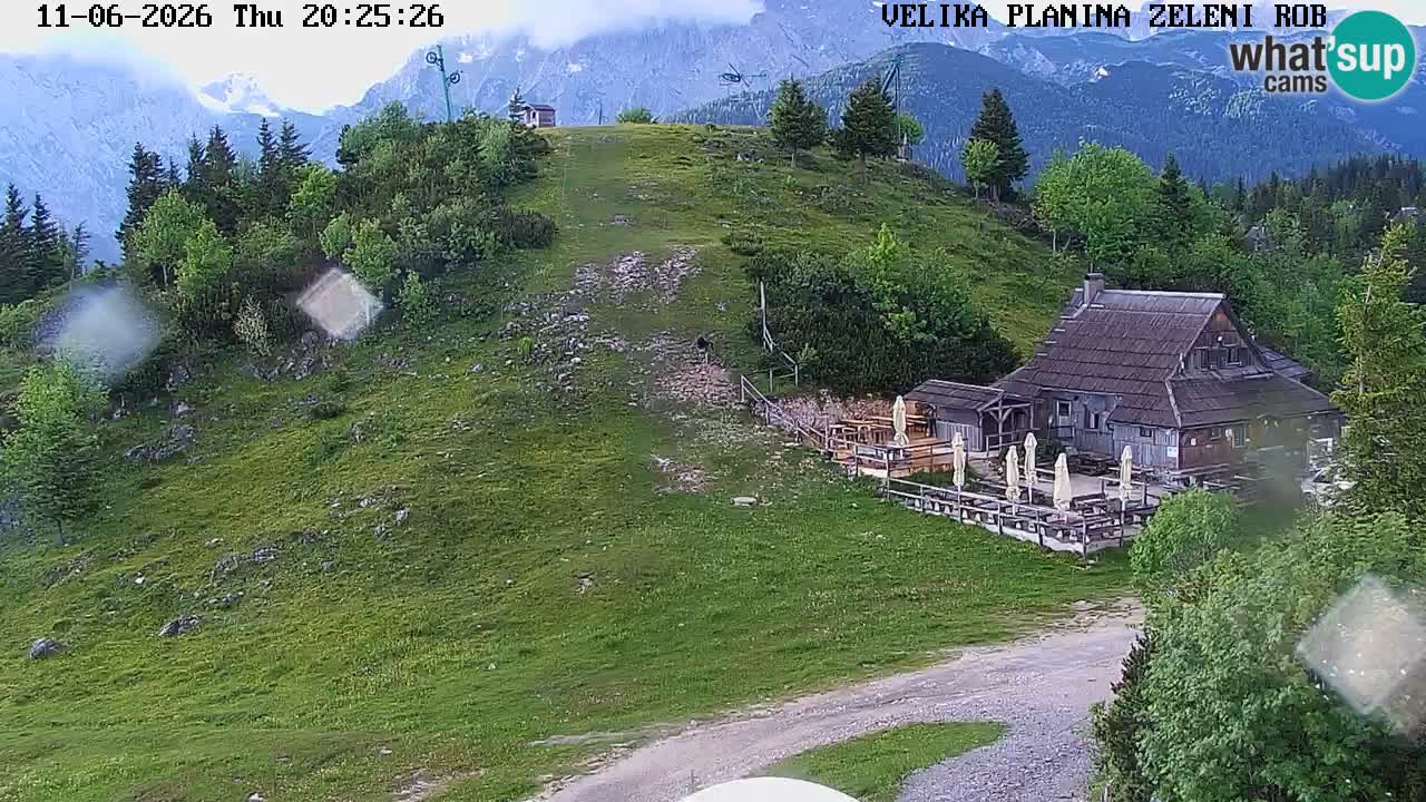 Zeleni Rob – Webcam live | Velika Planina