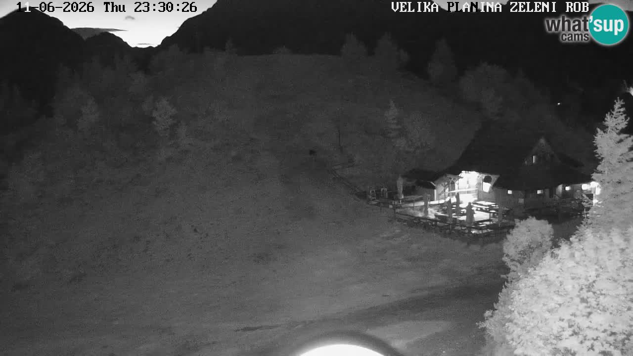 Zeleni Rob – Webcam live | Velika Planina