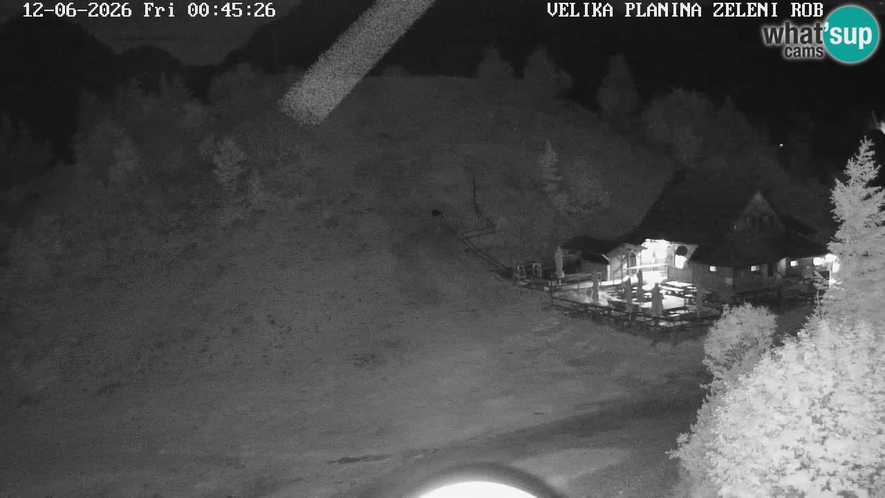 Zeleni Rob – Webcam live | Velika Planina