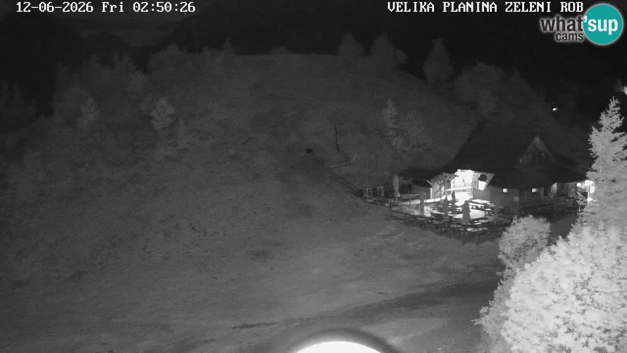 Zeleni Rob – Webcam live | Velika Planina
