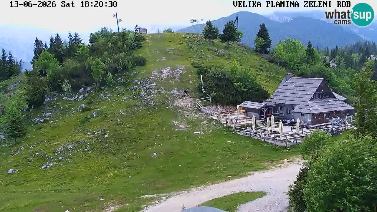 Zeleni Rob – Webcam live | Velika Planina