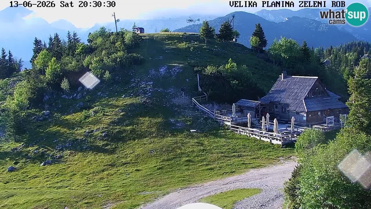 Zeleni Rob | Webcam live Velika Planina