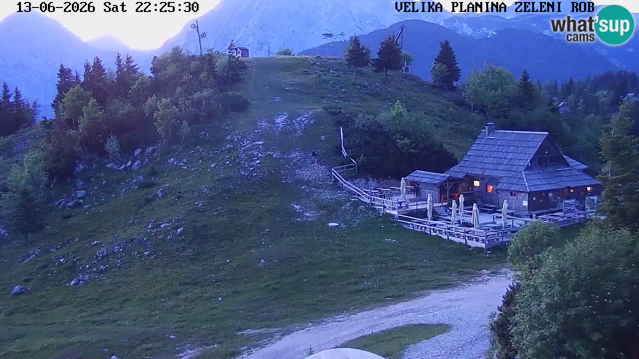 Zeleni Rob | Web kamera Velika Planina