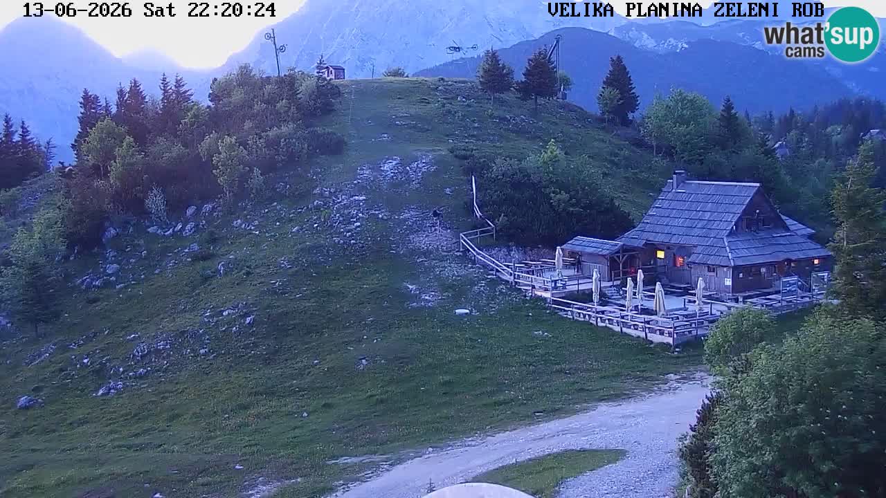 Zeleni Rob | Webcam live Velika Planina