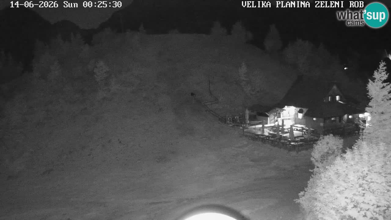 Zeleni Rob | Web kamera Velika Planina