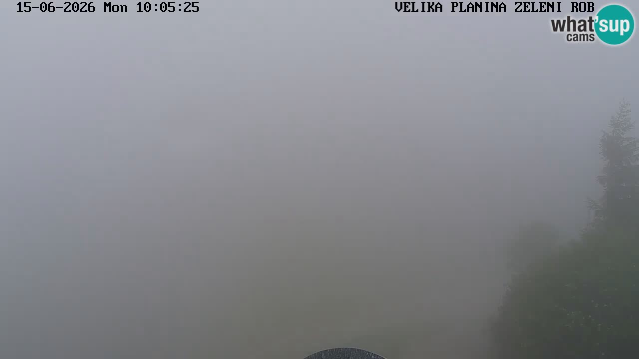 Zeleni Rob – Webcam live | Velika Planina