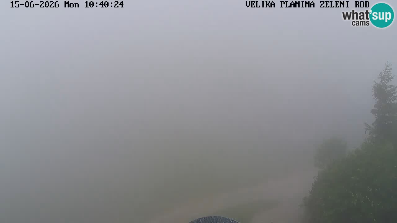 Zeleni Rob – Webcam live | Velika Planina