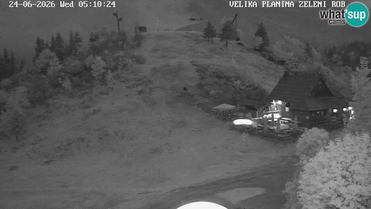 Zeleni Rob – Webcam live | Velika Planina