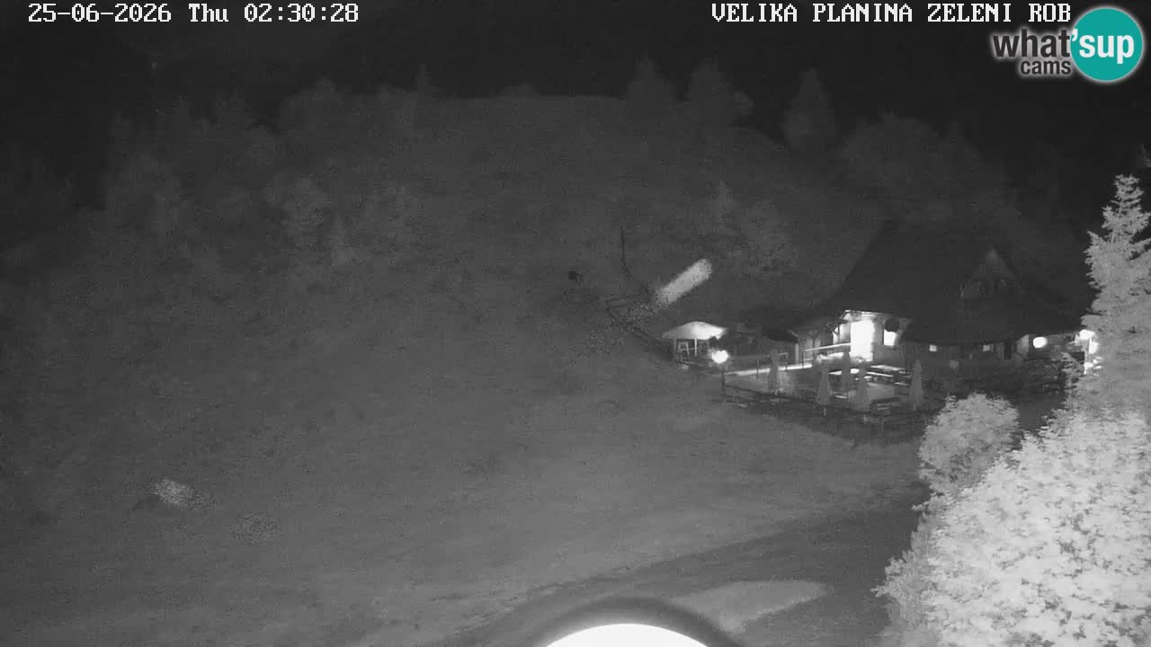 Zeleni Rob – Webcam live | Velika Planina