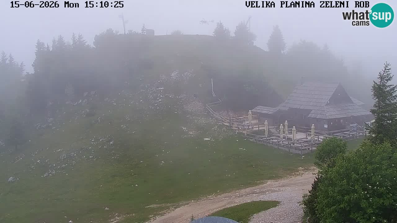 Zeleni Rob | Webcam live Velika Planina