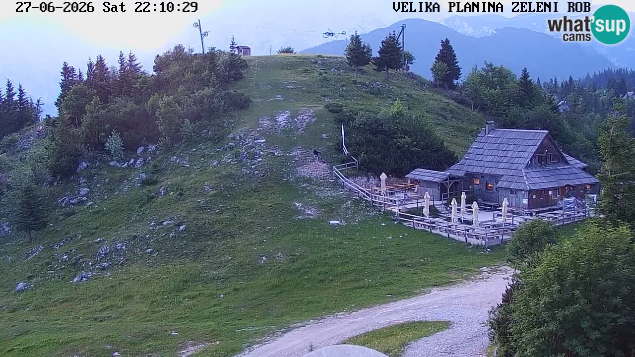 Zeleni Rob – Webcam live | Velika Planina