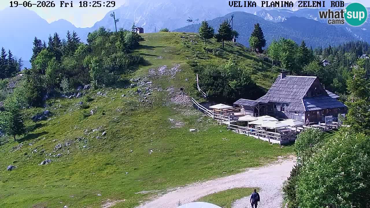 Zeleni Rob – Webcam live | Velika Planina