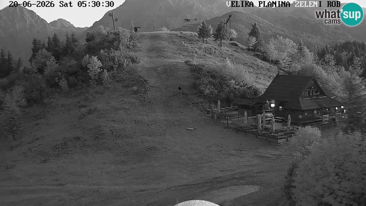 Zeleni Rob – Webcam live | Velika Planina