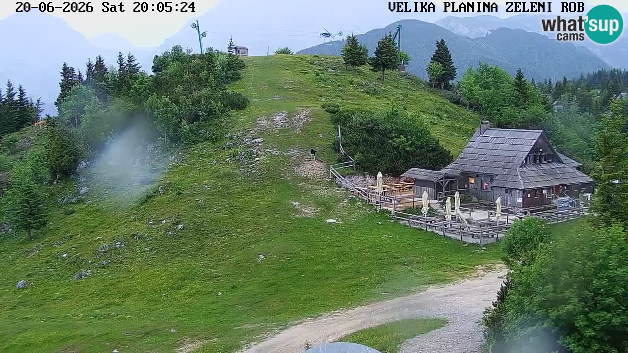 Zeleni Rob | Webcam live Velika Planina