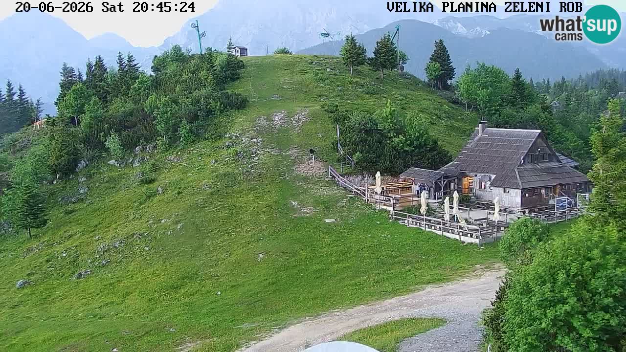 Zeleni Rob – Webcam live | Velika Planina