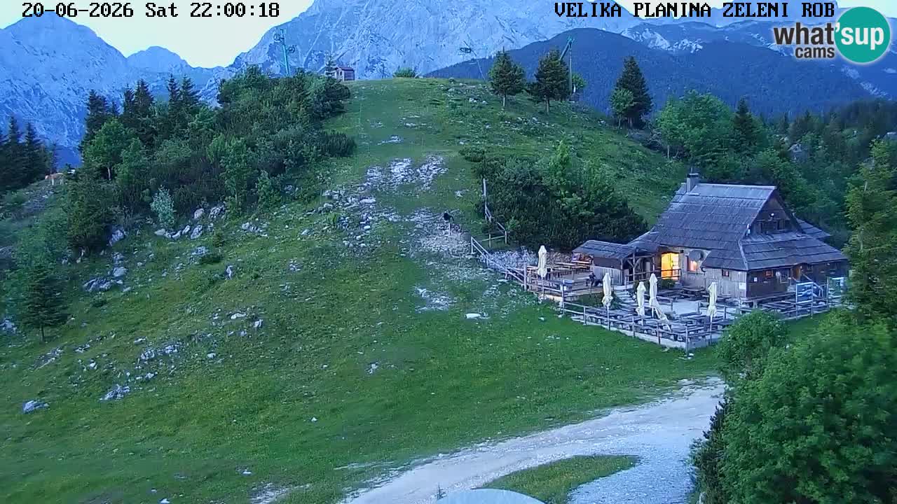 Zeleni Rob | Web kamera Velika Planina