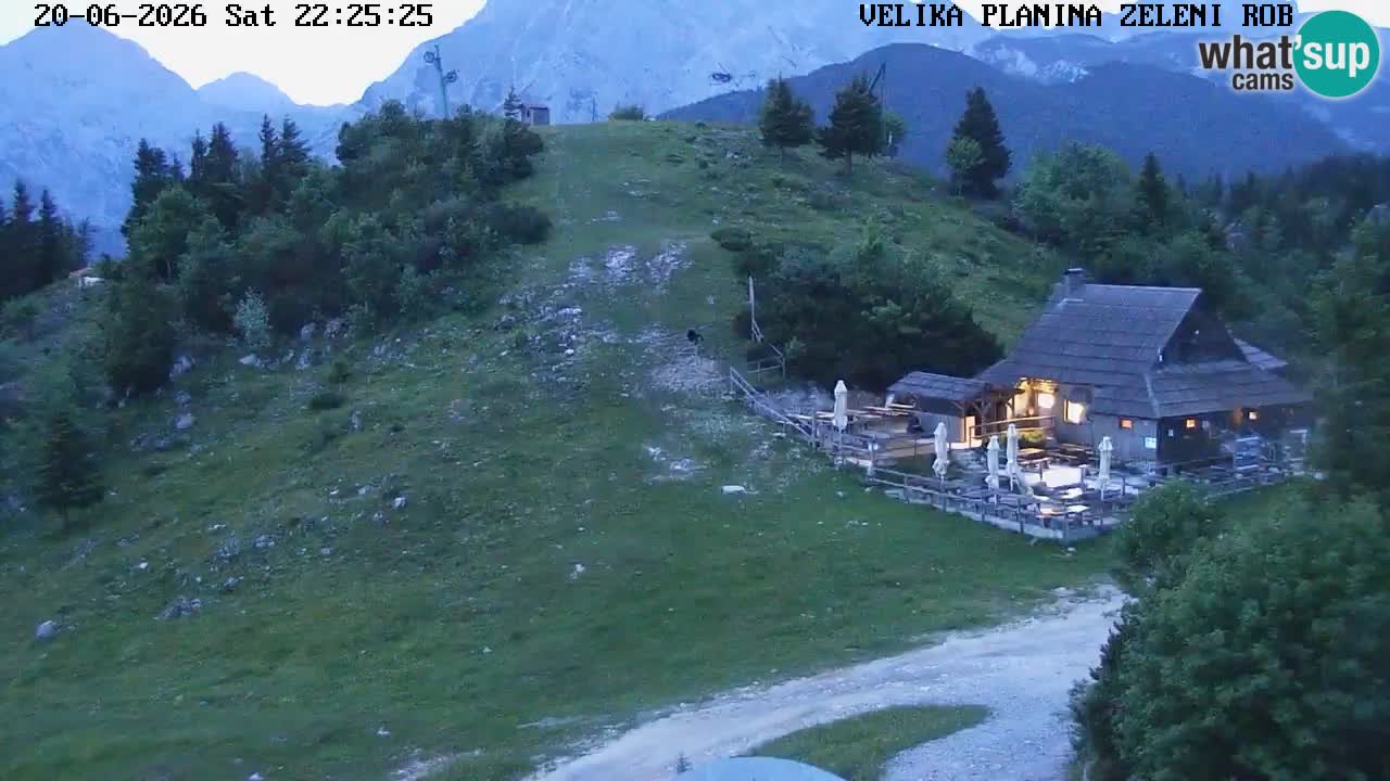 Zeleni Rob – Webcam live | Velika Planina