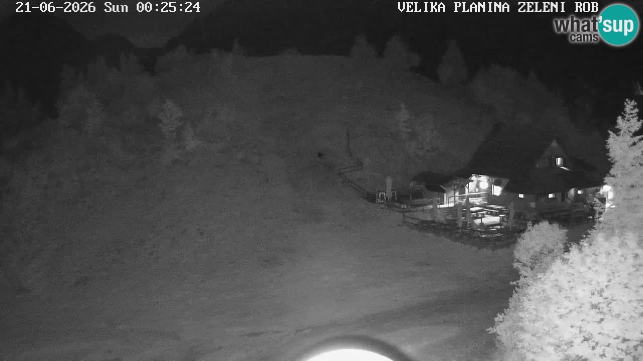 Zeleni Rob | Web kamera Velika Planina