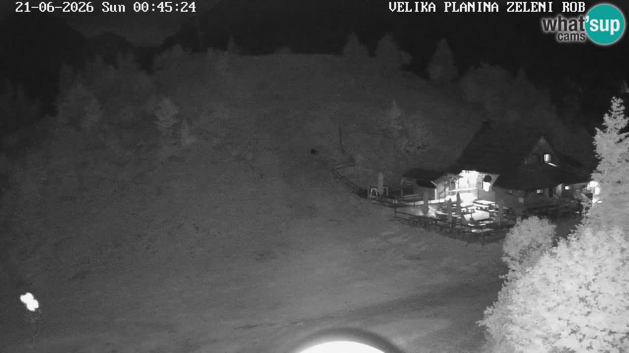 Zeleni Rob | Webcam live Velika Planina